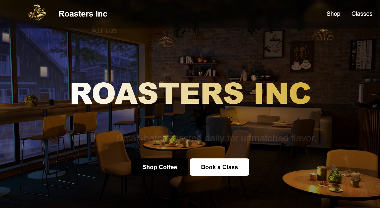 Roasters Coffee Shop